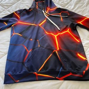 Multi color lightweight pullover hoodie